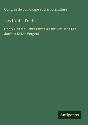 Les fruits d'élite