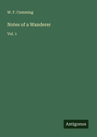Notes of a Wanderer