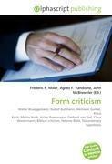 Form criticism