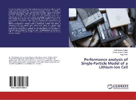 Performance analysis of Single-Particle Model of a Lithium-Ion Cell