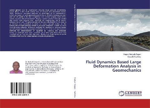 Fluid Dynamics Based Large Deformation Analysis in Geomechanics