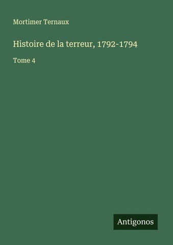 Histoire de la terreur, 1792-1794