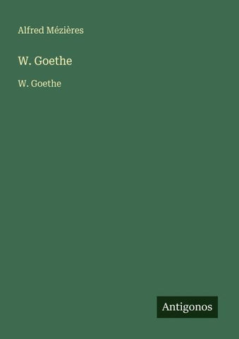W. Goethe