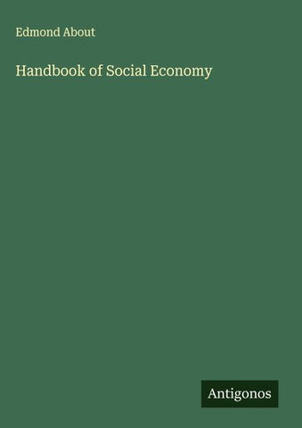Handbook of Social Economy
