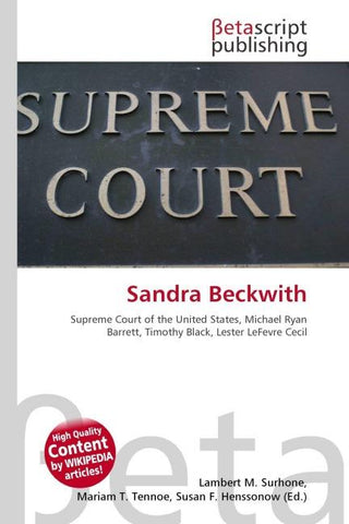 Sandra Beckwith