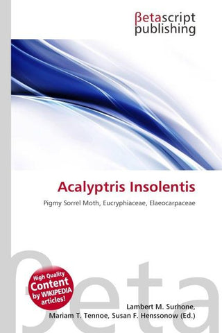 Acalyptris Insolentis