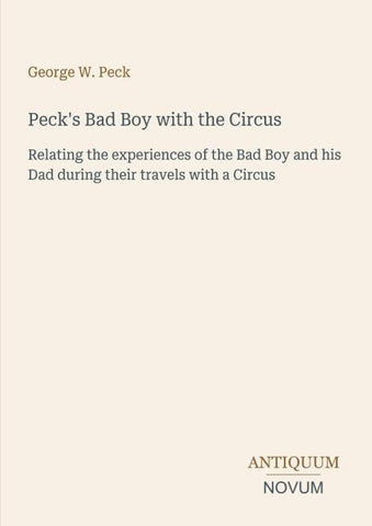 Peck's Bad Boy with the Circus