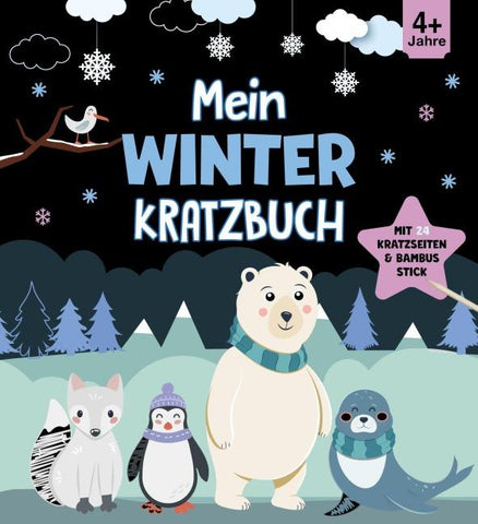 Mein Winter-Kratzbuch