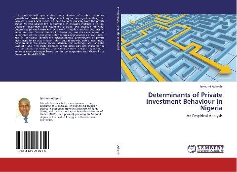 Determinants of Private Investment Behaviour in Nigeria