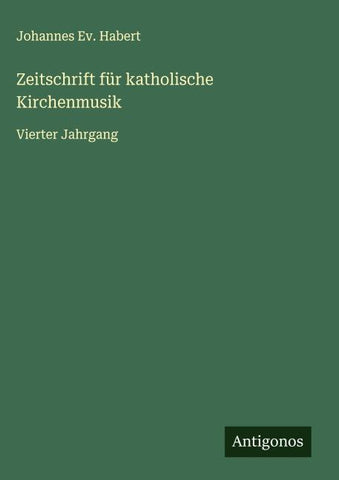 Zeitschrift für katholische Kirchenmusik