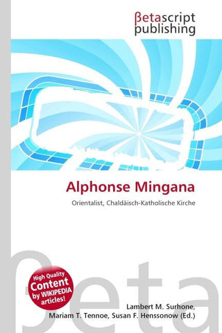 Alphonse Mingana