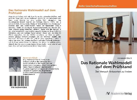 Das Rationale Wahlmodell auf dem Prüfstand