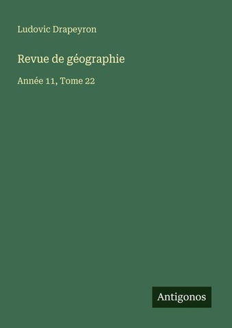 Revue de géographie