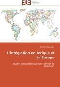 L'intégration en Afrique et en Europe