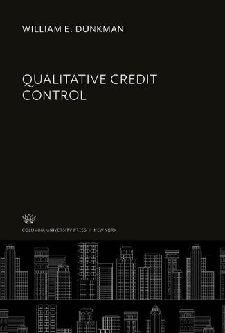 Qualitative Credit Control