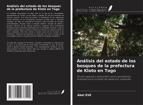 Análisis del estado de los bosques de la prefectura de Kloto en Togo