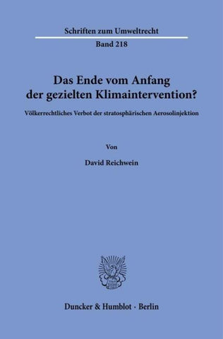 Das Ende vom Anfang der gezielten Klimaintervention?