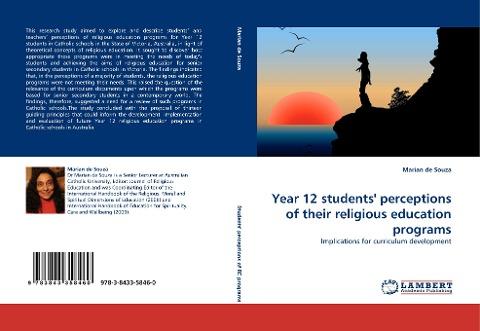 Year 12 students'' perceptions of their religious education programs