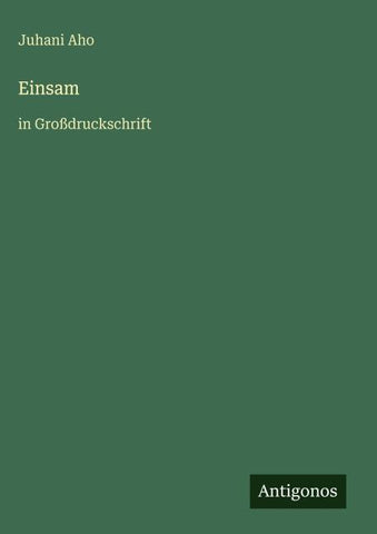 Einsam