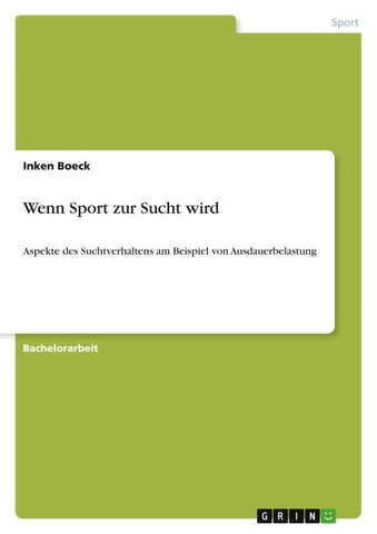 Wenn Sport zur Sucht wird