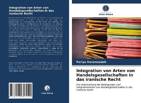 Integration von Arten von Handelsgesellschaften in das iranische Recht