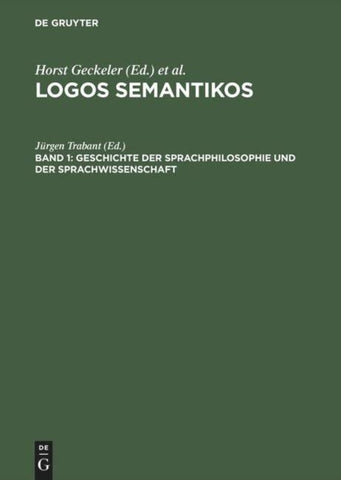 Geschichte der Sprachphilosophie und der Sprachwissenschaft