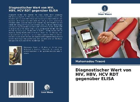 Diagnostischer Wert von HIV, HBV, HCV RDT gegenüber ELISA