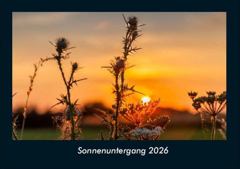 Sonnenuntergang 2026 Fotokalender DIN A4