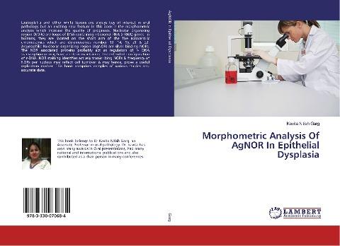 Morphometric Analysis Of AgNOR In Epithelial Dysplasia