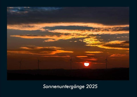 Sonnenuntergänge 2025 Fotokalender DIN A4