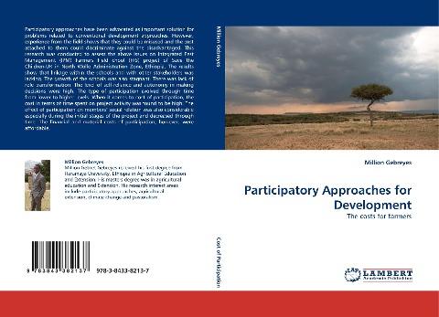 Participatory Approaches for Development