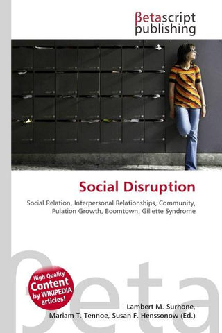 Social Disruption
