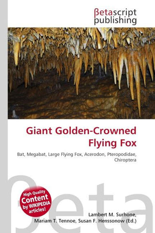 Giant Golden-Crowned Flying Fox