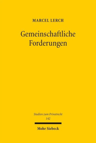 Gemeinschaftliche Forderungen
