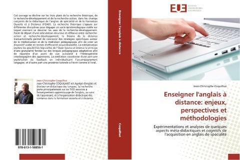 Enseigner l'anglais à distance: enjeux, perspectives et méthodologies