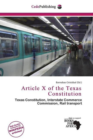 Article X of the Texas Constitution