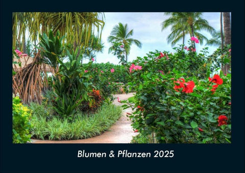 Blumen & Pflanzen 2025 Fotokalender DIN A4