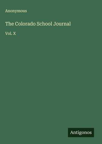 The Colorado School Journal