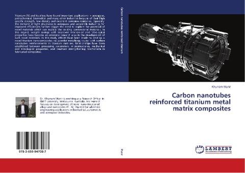 Carbon nanotubes reinforced titanium metal matrix composites