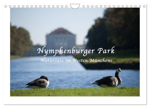 Nymphenburger Park (Wandkalender 2026 DIN A4 quer), CALVENDO Monatskalender
