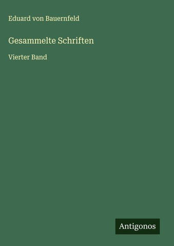 Gesammelte Schriften
