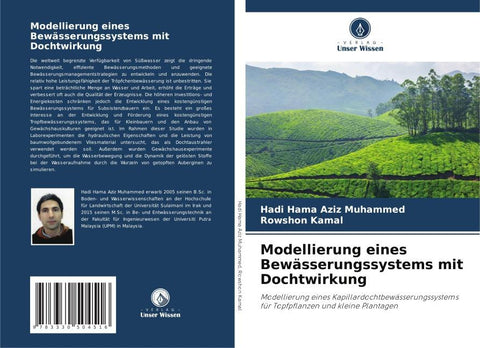 Modellierung eines Bewässerungssystems mit Dochtwirkung