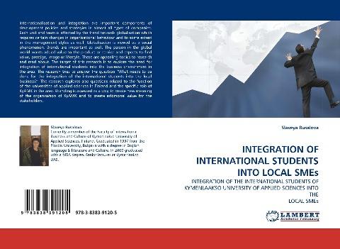 INTEGRATION OF INTERNATIONAL STUDENTS INTO LOCAL SMEs