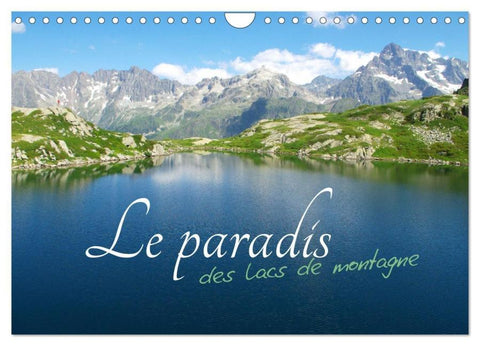 Le paradis des lacs de montagne (Calendrier mural 2026 DIN A4 vertical), CALVENDO calendrier mensuel