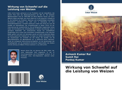 Wirkung von Schwefel auf die Leistung von Weizen