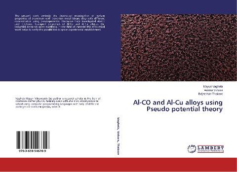 Al-CO and Al-Cu alloys using Pseudo potential theory