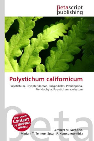 Polystichum californicum