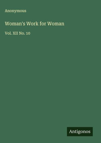 Woman's Work for Woman