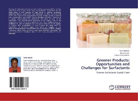 Greener Products: Opportunities and Challenges for Surfactants