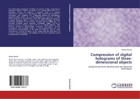 Compression of digital holograms of three-dimensional objects